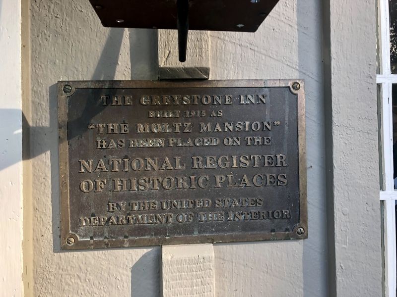 The Greystone Inn Marker image. Click for full size.