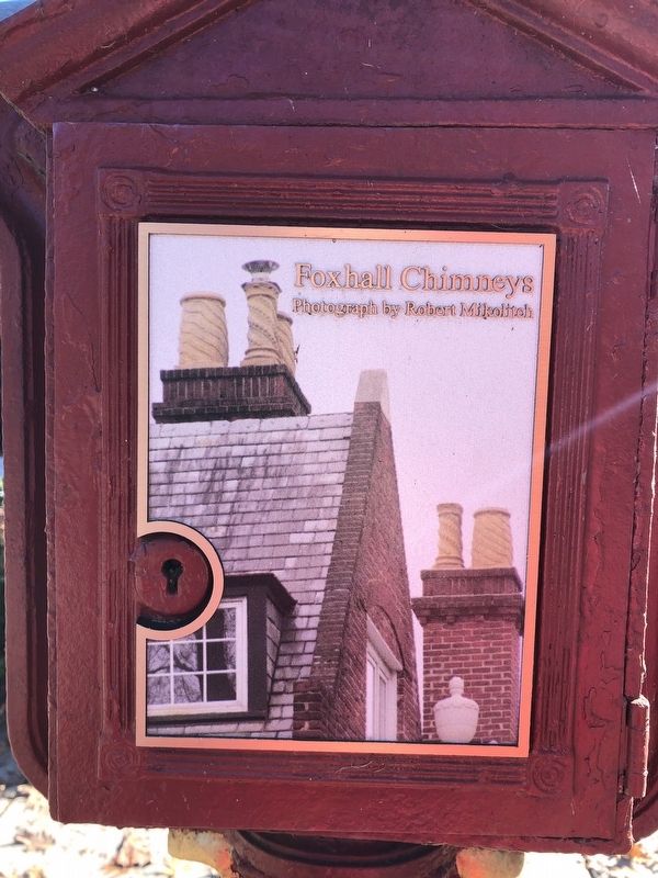 The Development of Foxhall Village Marker image. Click for full size.