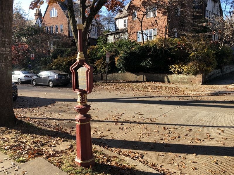 The Development of Foxhall Village Marker image. Click for full size.