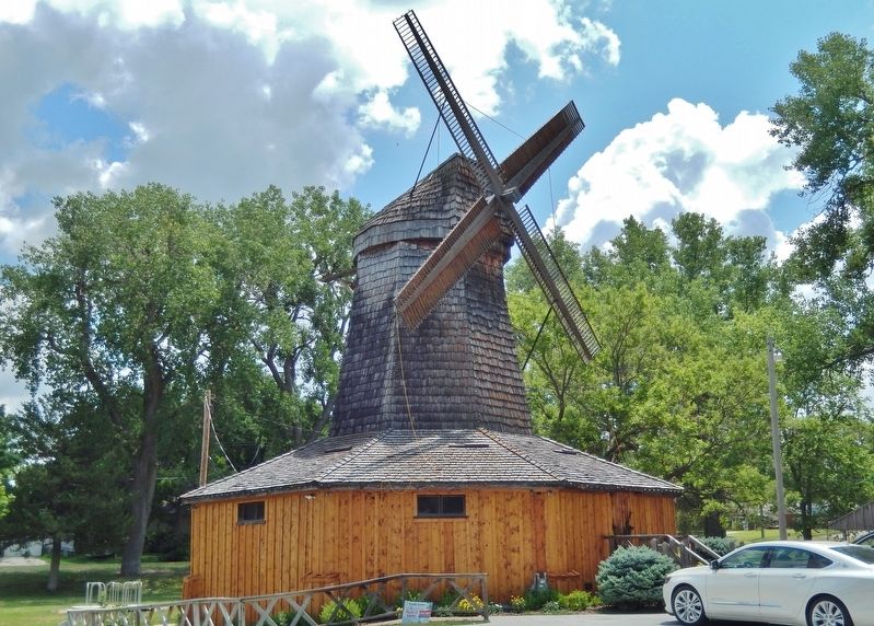 Old Dutch Mill (<i>north elevation</i>) image. Click for full size.