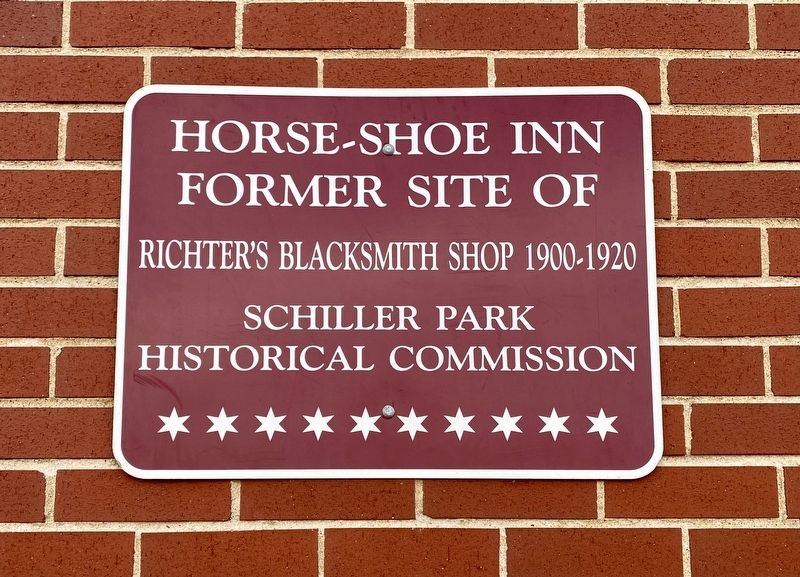 Horse-Shoe Inn Marker image. Click for full size.