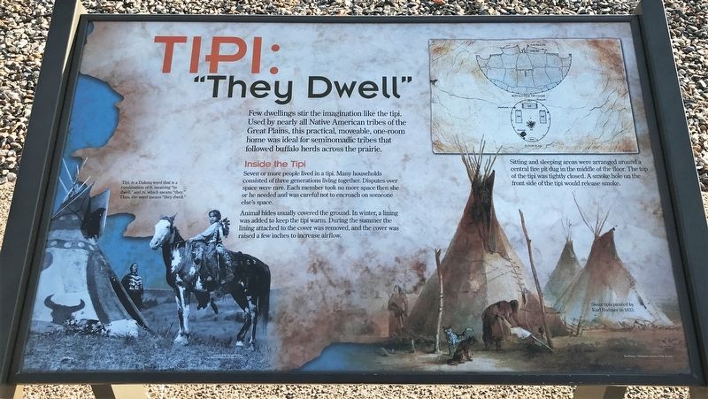Tipi: "They Dwell" Marker image. Click for full size.
