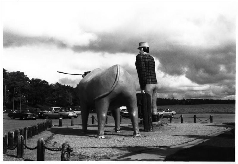 Paul Bunyan and Babe Marker image. Click for more information.