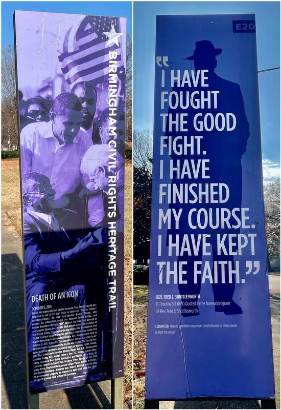 Death of an Icon Marker (paired marker) image. Click for full size.