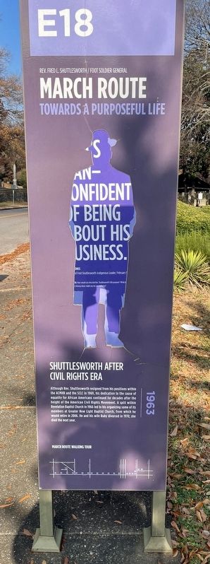 Shuttlesworth after the Civil Rights Era Marker image. Click for full size.