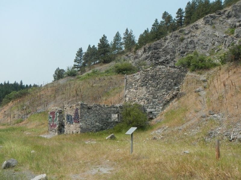 Grizzly Gulch Lime Kilns Marker image. Click for full size.