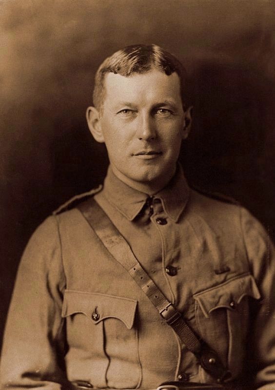 Lieutenant Colonel John McCrae image. Click for full size.
