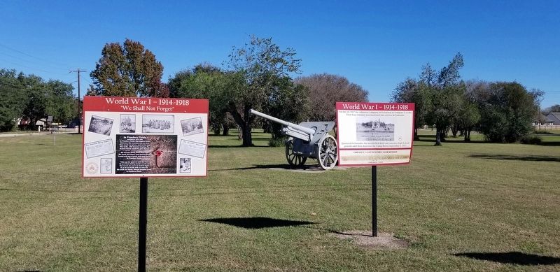 The "We Shall Not Forget" Marker is the marker on the left of the two markers image. Click for full size.