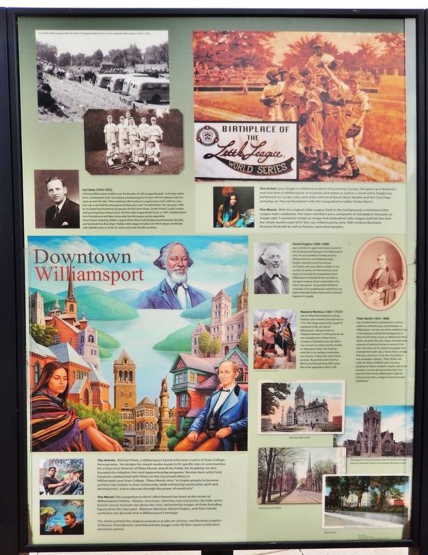 Downtown Williamsport Marker image. Click for full size.