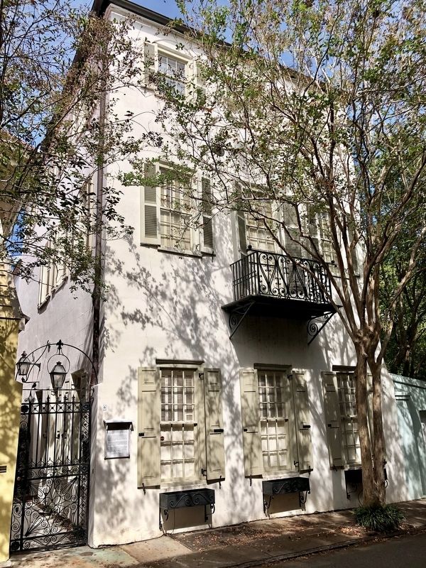 The John Fabre Jr. House Marker image. Click for full size.