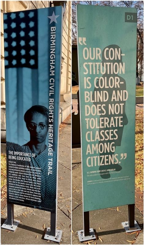 The Importance of Being Educated paired marker image. Click for full size.