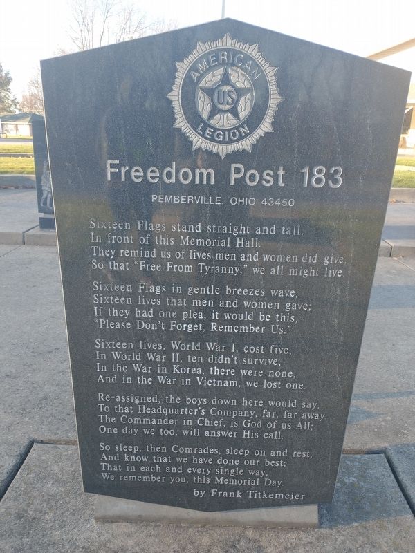 Freedom Post 183 Marker image. Click for full size.