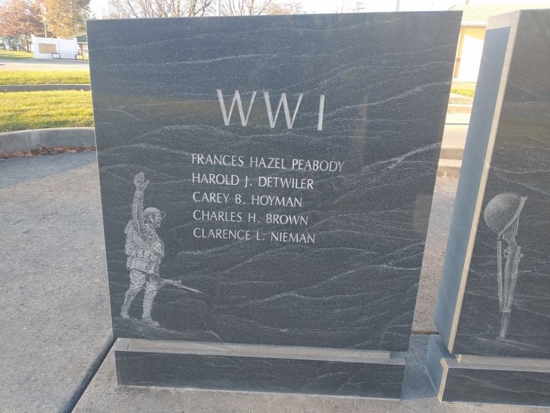 Freedom Post 183 WWI Memorial image. Click for full size.