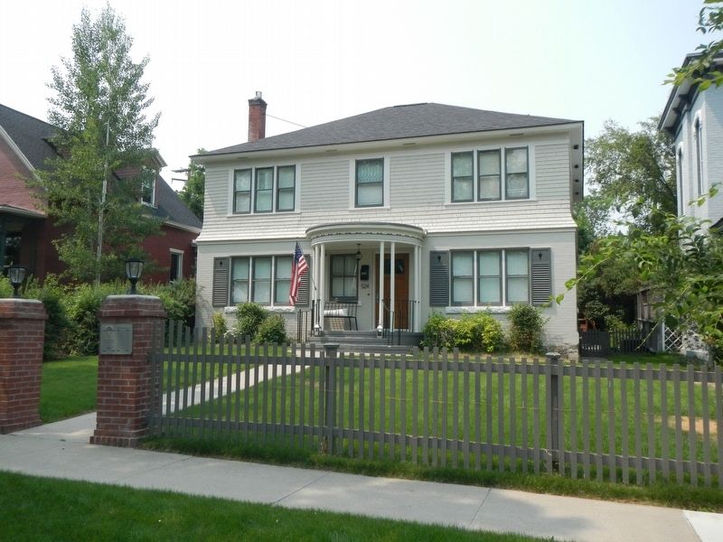Boyer/Hawkins Residence and Marker image. Click for full size.