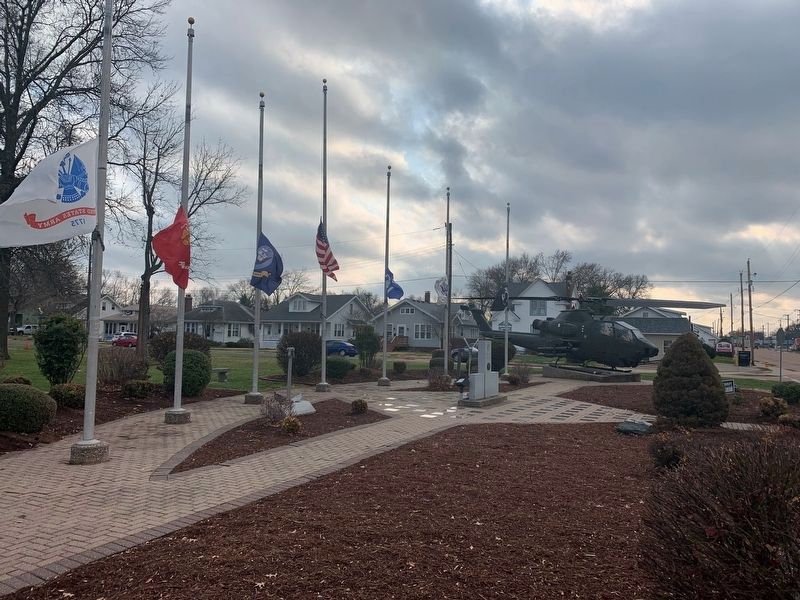 American Legion Post 365 Veterans Memorial. Click for full size. American Legion Post 365 Veterans Memorial image. Click for full size.