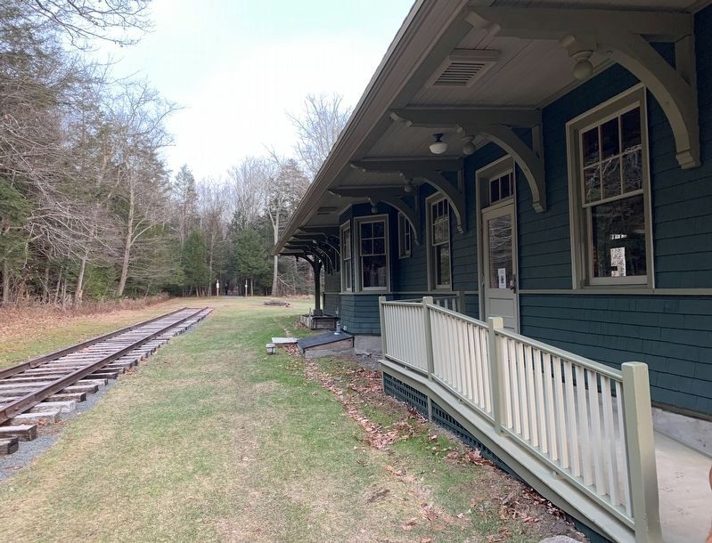 Former Ulster & Delaware Railroad Station image. Click for full size.