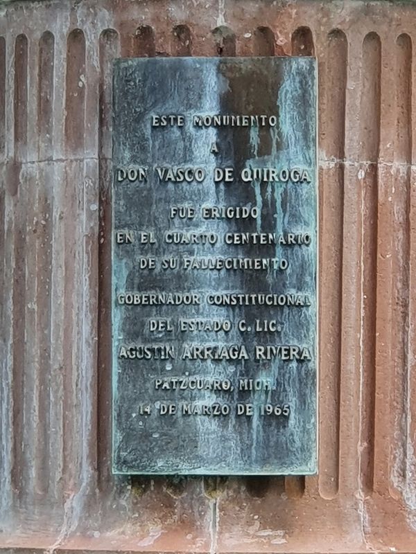 Vasco de Quiroga Marker image. Click for full size.