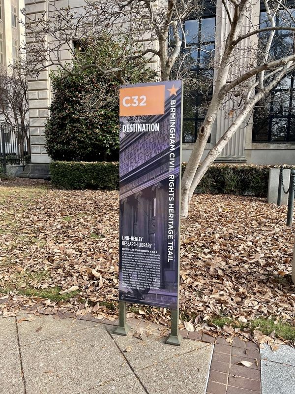 Linn-Henley Research Library Marker image. Click for full size.