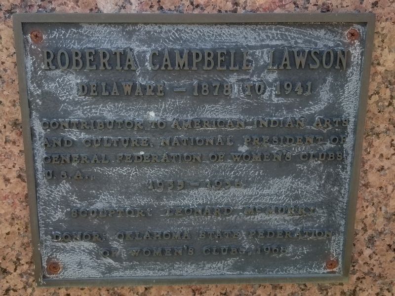 Roberta Campbell Lawson Marker image. Click for full size.