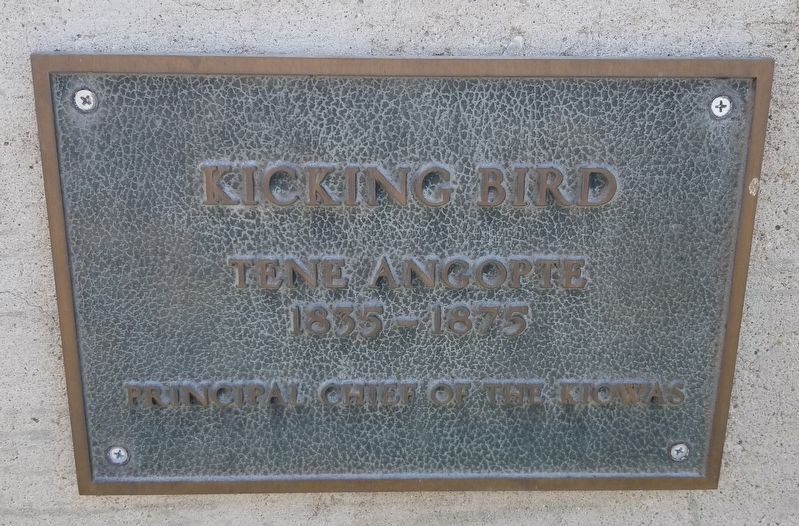 Kicking Bird Marker. Click for full size. Kicking Bird Marker image. Click for full size.