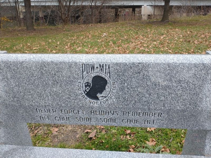 POW-MIA Bench Marker image. Click for full size.