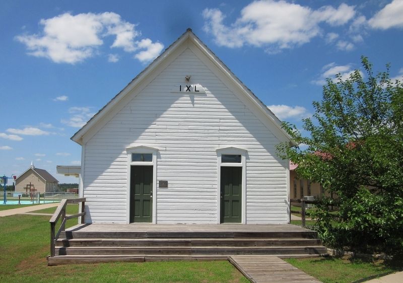 IXL Schoolhouse image. Click for full size.