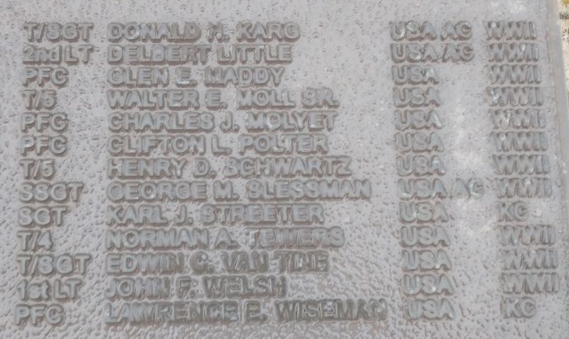 In Memory Of Sandusky County's POWs Marker image. Click for full size.