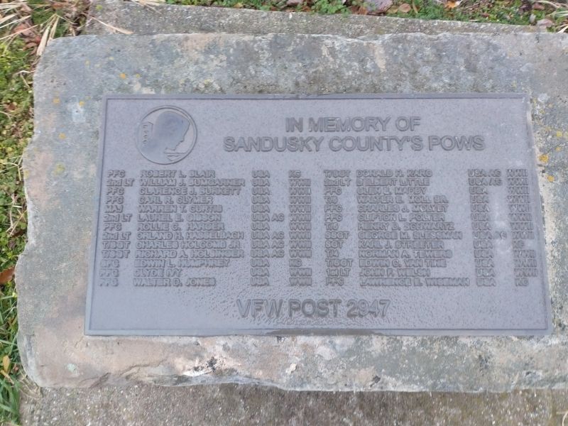 In Memory Of Sandusky County's POWs Marker image. Click for full size.