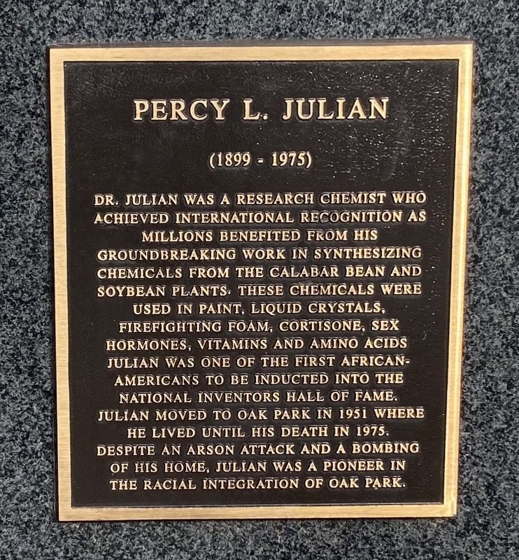 Percy L. Julian Marker image. Click for full size.