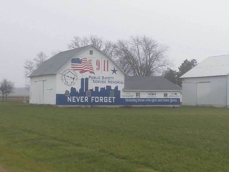9/11 Public Safety Service Memorial image. Click for full size.