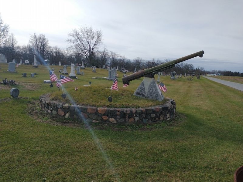 Portage Cemetery Veterans Memorial image. Click for full size.