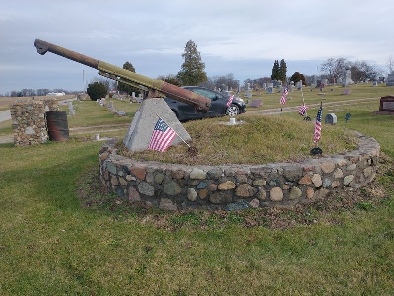 Portage Cemetery Veterans Memorial image. Click for full size.