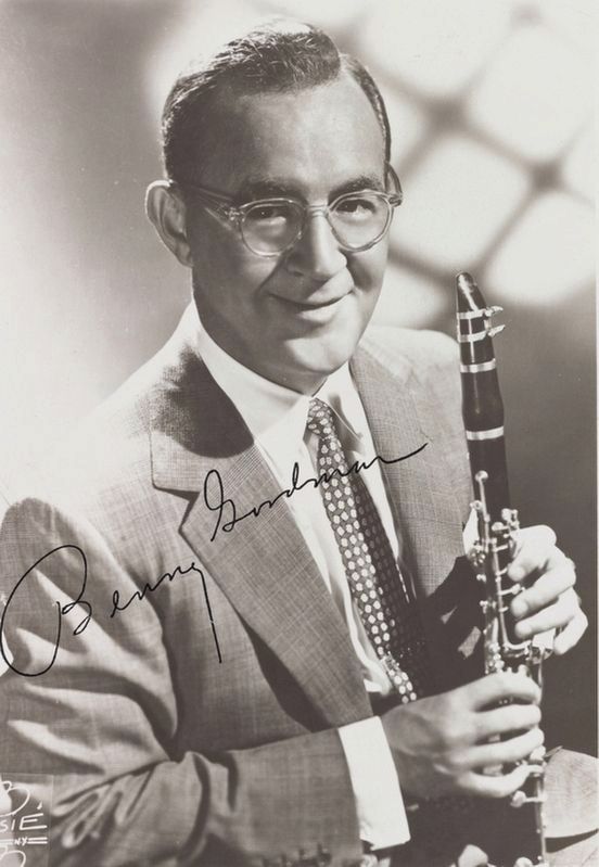 Benny Goodman Marker image. Click for full size.