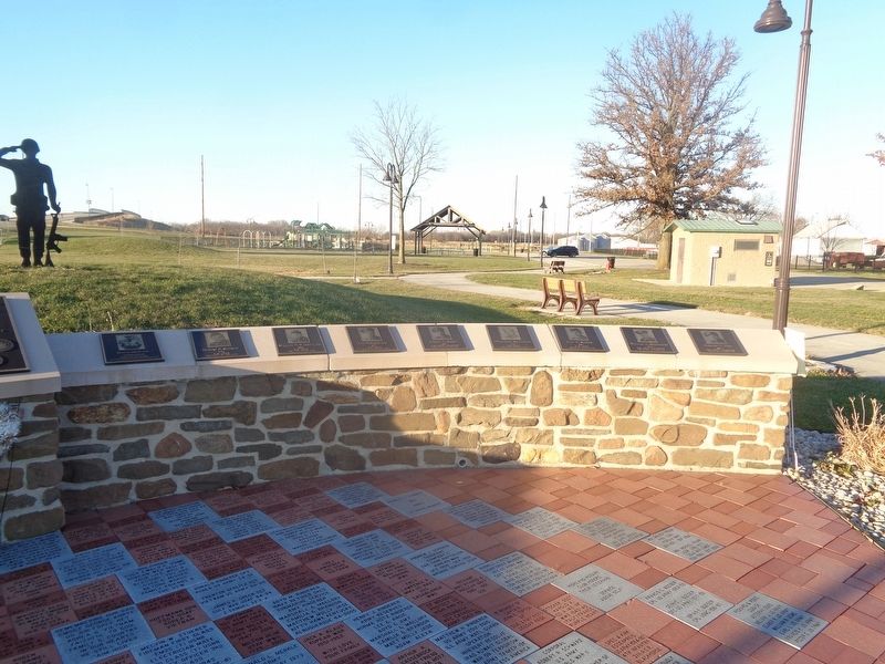 Right Side Of The Memorial. Click for full size. Right Side Of The Memorial image. Click for full size.