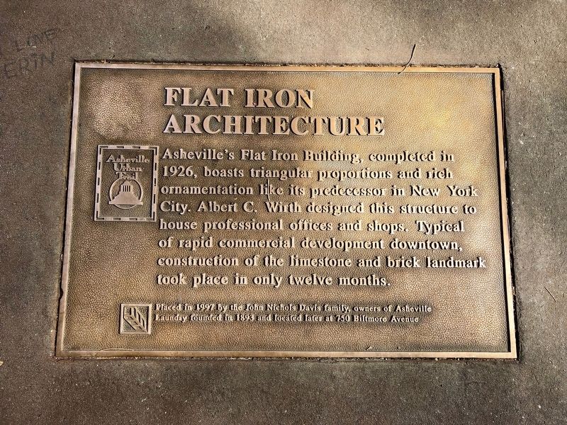 Flat Iron Architecture Marker image. Click for full size.