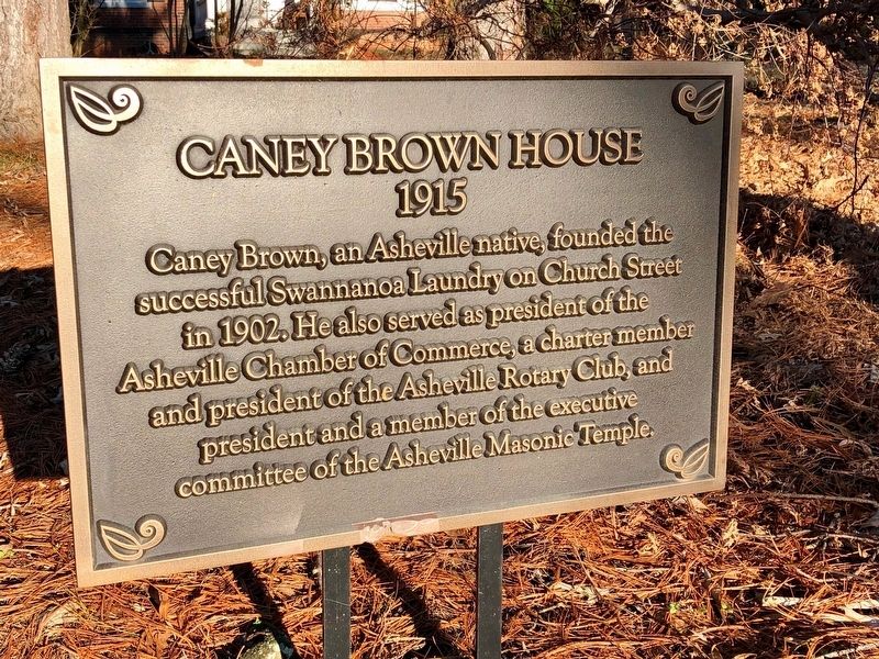 Caney Brown House Marker image. Click for full size.