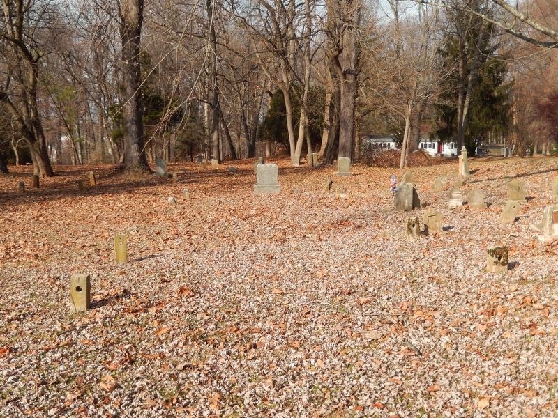 Hendon Hill Cemetery Grave Markers image. Click for full size.