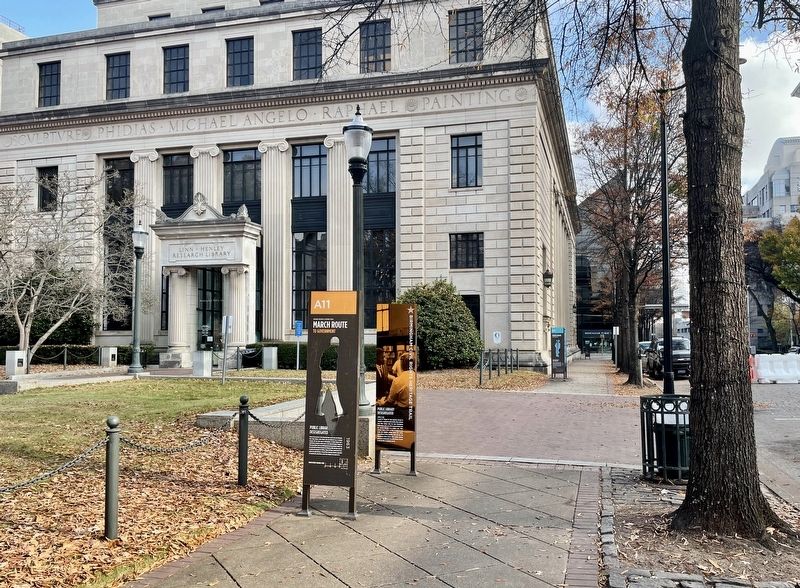 Public Library Desegregated Marker. Click for full size. Public Library Desegregated Marker image. Click for full size.