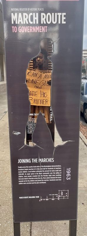 Joining the Marches Marker. Click for full size. Joining the Marches Marker image. Click for full size.