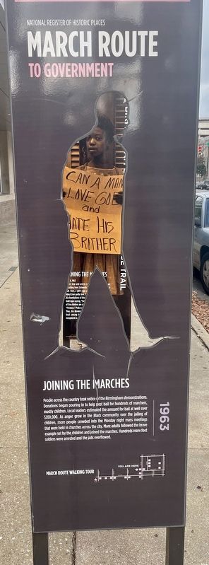 Joining the Marches Marker image. Click for full size.