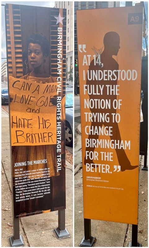 Joining the Marches paired marker.. Click for full size. Joining the Marches paired marker. image. Click for full size.