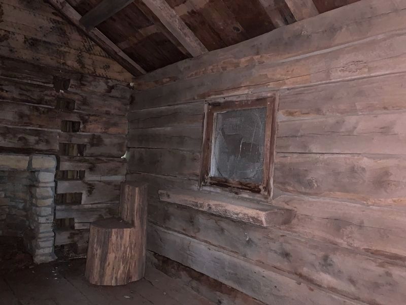 Inside the First School House in Iowa. Click for full size. Inside the First School House in Iowa image. Click for full size.