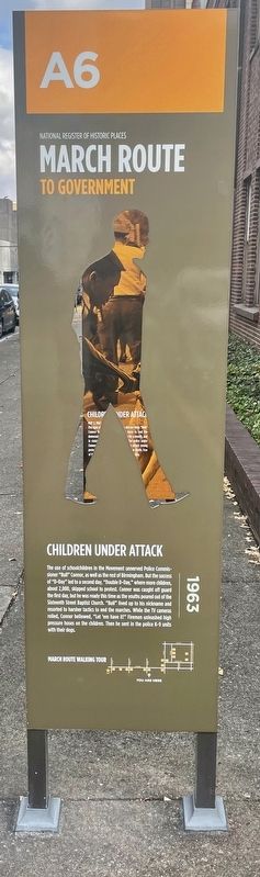 Children Under Attack Marker image. Click for full size.