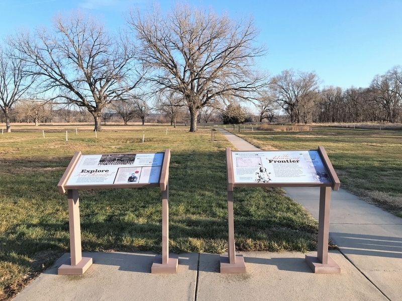 The Advancing Frontier Marker <i>(right)</i> image. Click for full size.