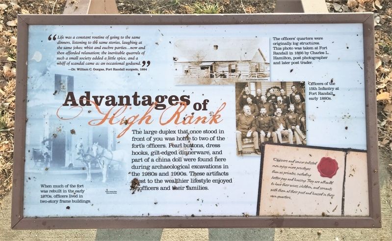 Advantages of High Rank Marker image. Click for full size.