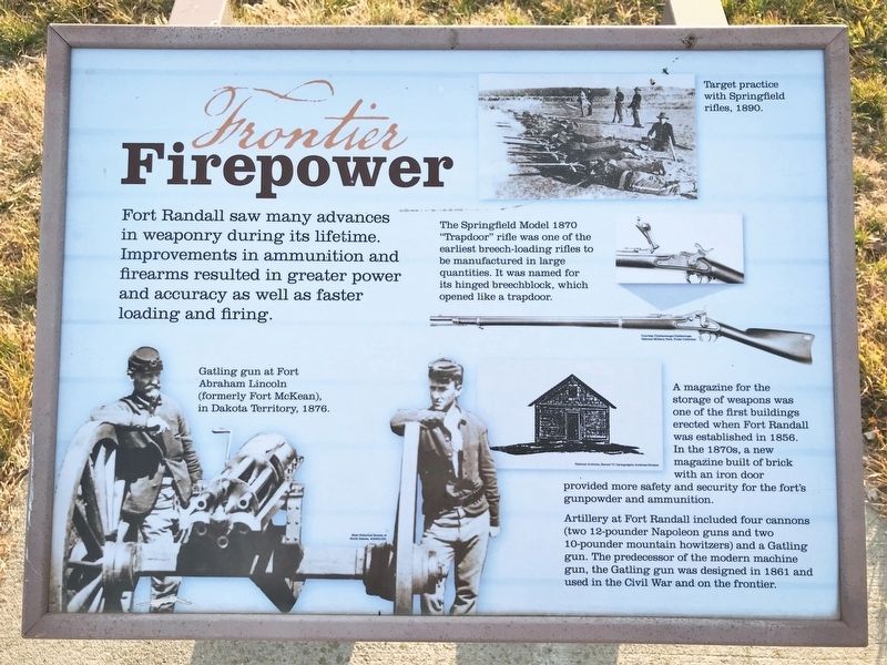 Frontier Firepower Marker image. Click for full size.
