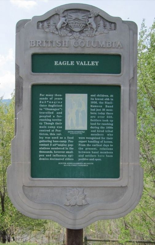 Eagle Valley Marker image. Click for full size.