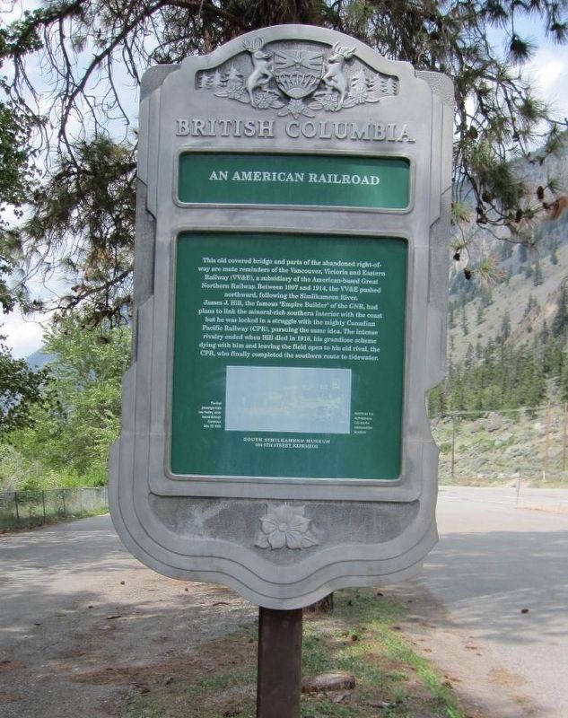 An American Railroad Marker image. Click for full size.