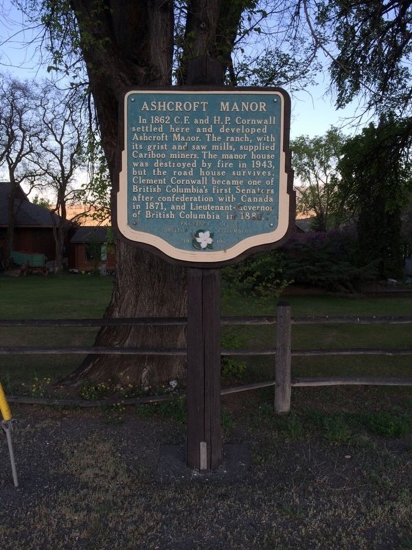 Ashcroft Manor Marker image. Click for full size.