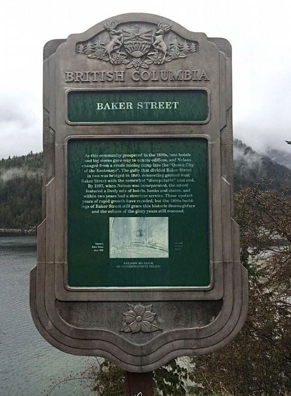Baker Street Marker. Click for full size. Baker Street Marker image. Click for full size.